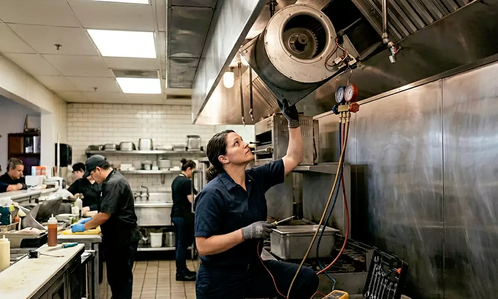 Commercial Exhaust Fan Repair in Newton, MA