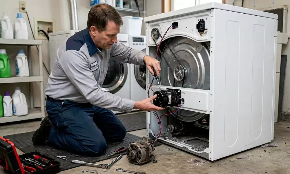 Dryer Motor Replacement in Newton, MA