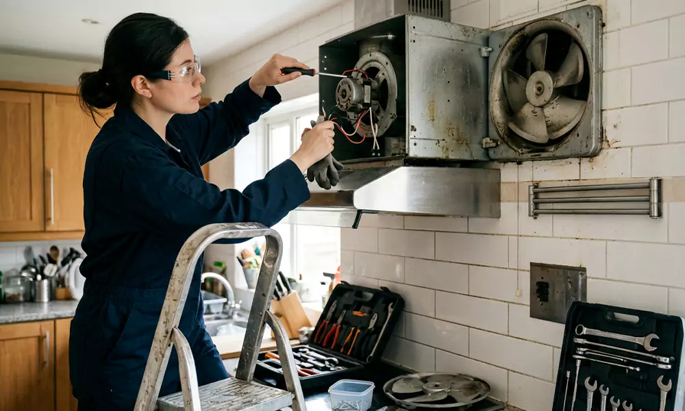 Exhaust Fan Repair in Newton, MA