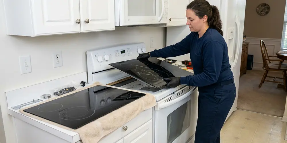 Glass Stove Top Replacement in Newton, MA