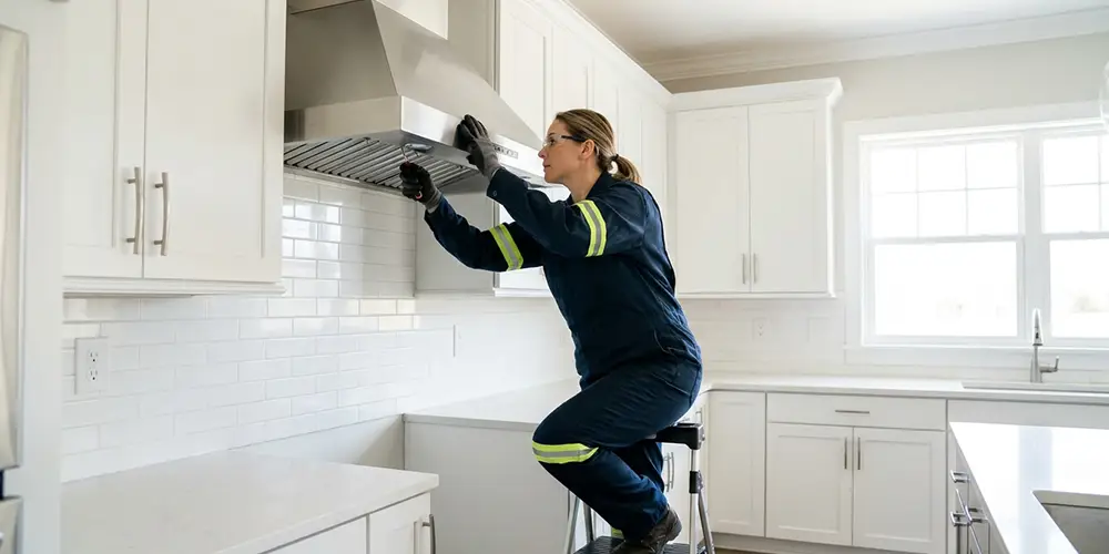Kitchen Exhaust Fan Repair in Newton, MA