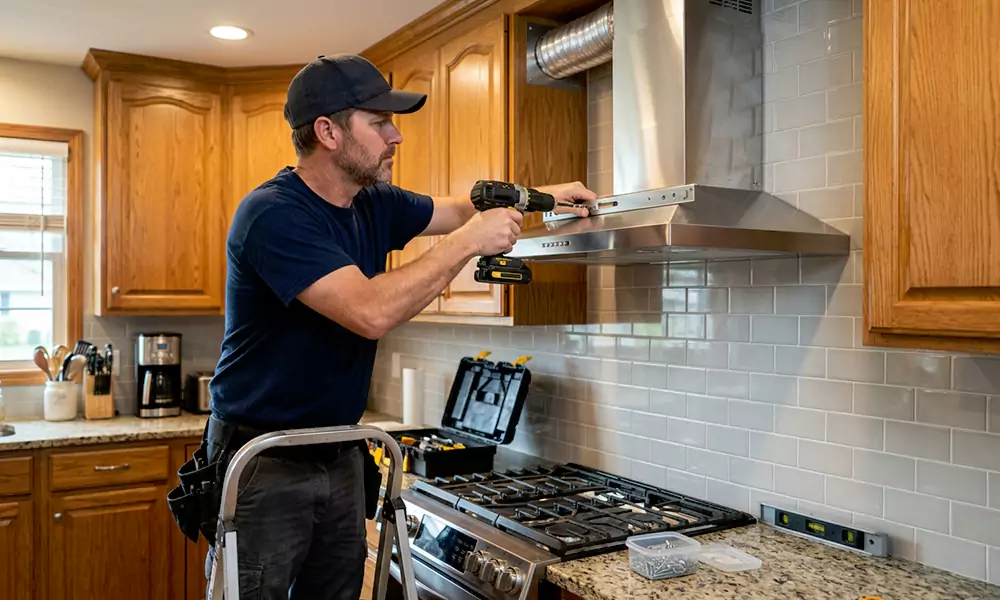 Range Hood Installation in Newton, MA