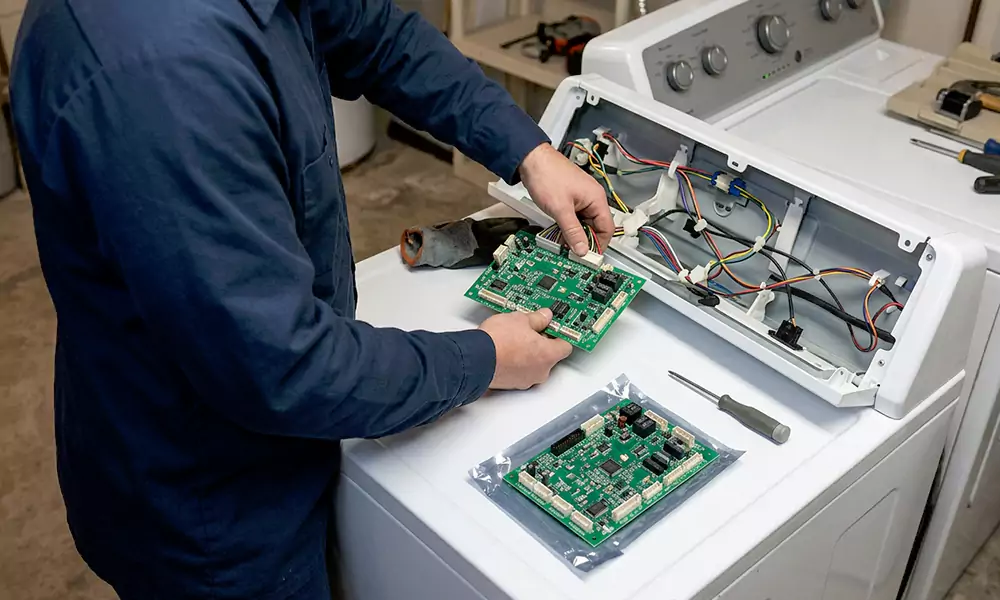 Washer Control Board Replacement in Newton, MA