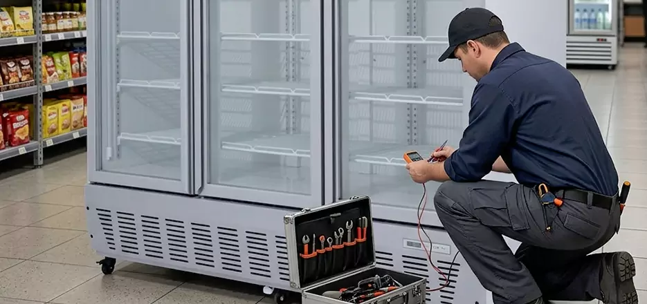 Commercial Refrigeration System Inspection in Newton
