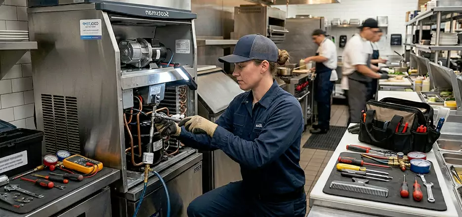 Commercial Ice Machine Maintenance in Newton