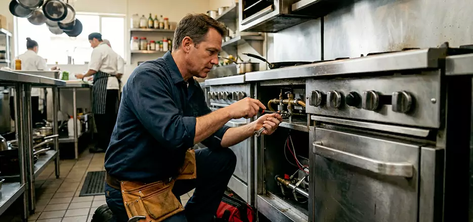 Emergency Commercial Stove Repair in Newton