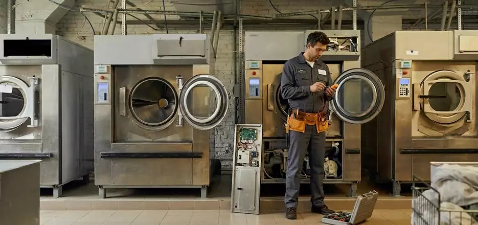 Commercial Washer Control Board Repair in Newton