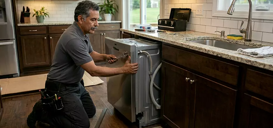 Same Day Dishwasher Installation in Newton
