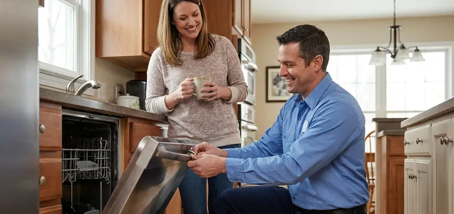 Dishwasher Latch Handle Replacement in Newton