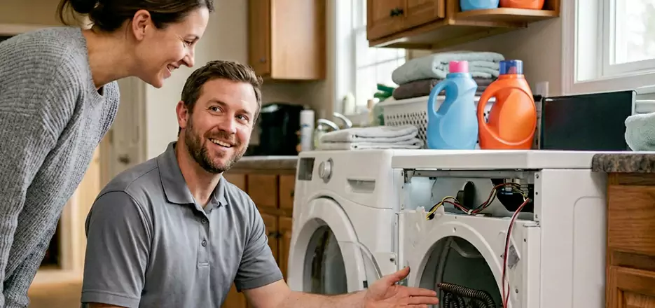 Dryer High Limit Fuse Replacement in Newton