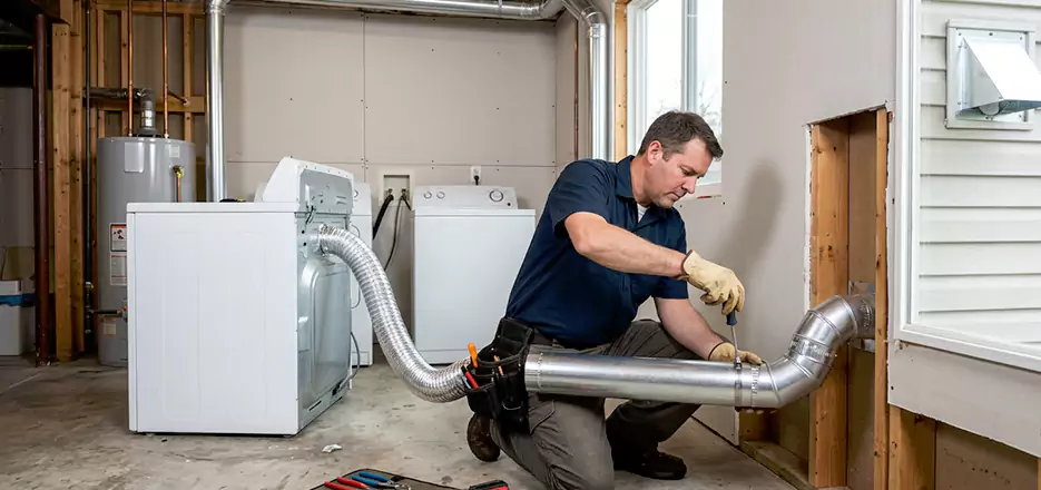 Recessed Dryer Vent Installation Newton