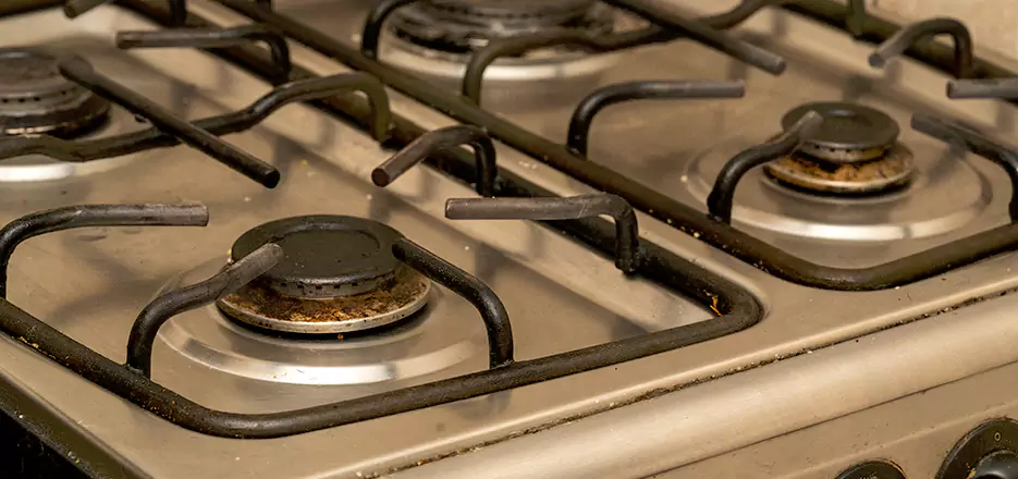 Gas Range Valve Repair in Newton