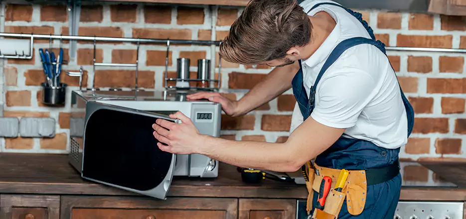 In-Home Microwave Repair in Newton