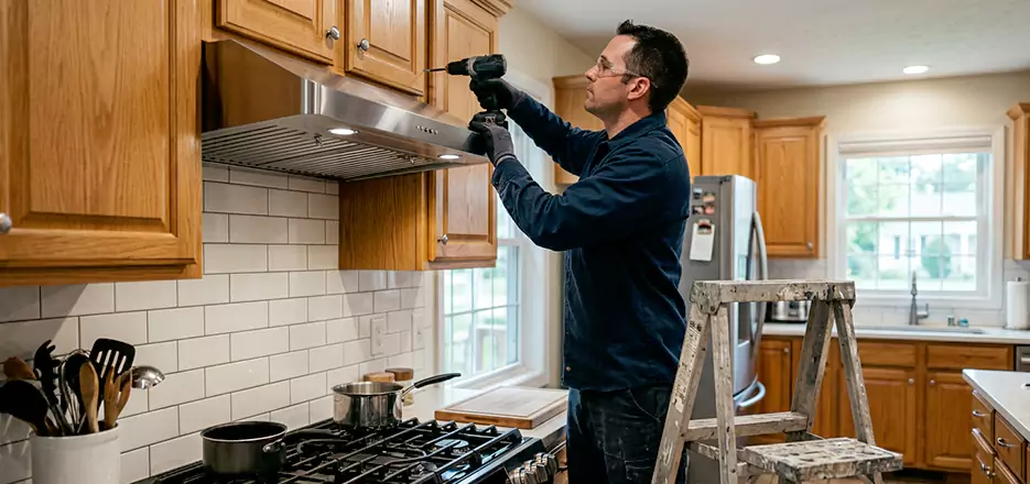 Wood Range Hood Installation Newton