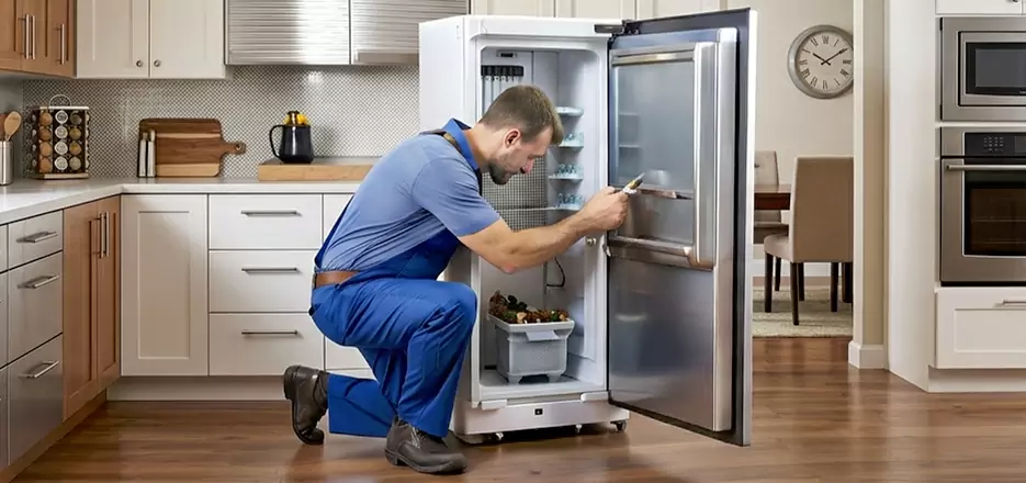 Refrigerator Ice Maker Leak Repair in Newton