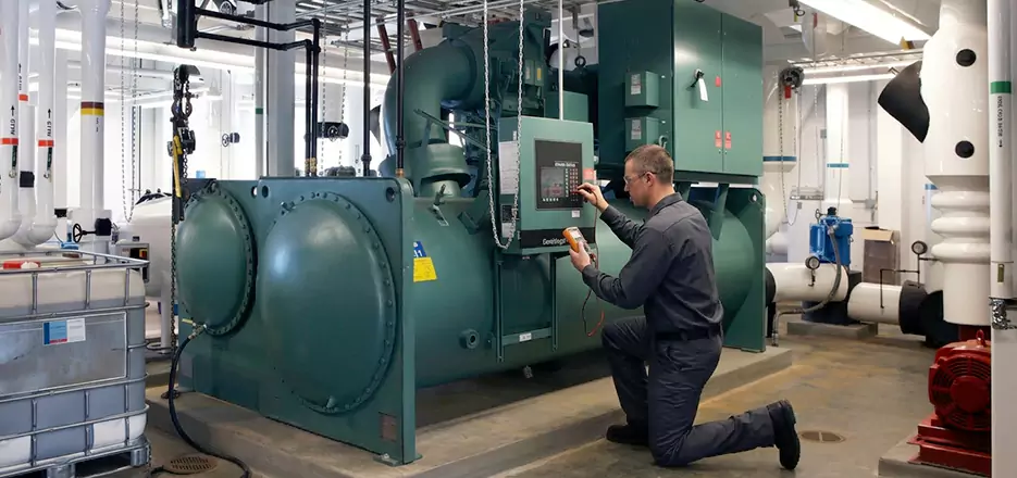 Industrial Chiller Repair in Newton