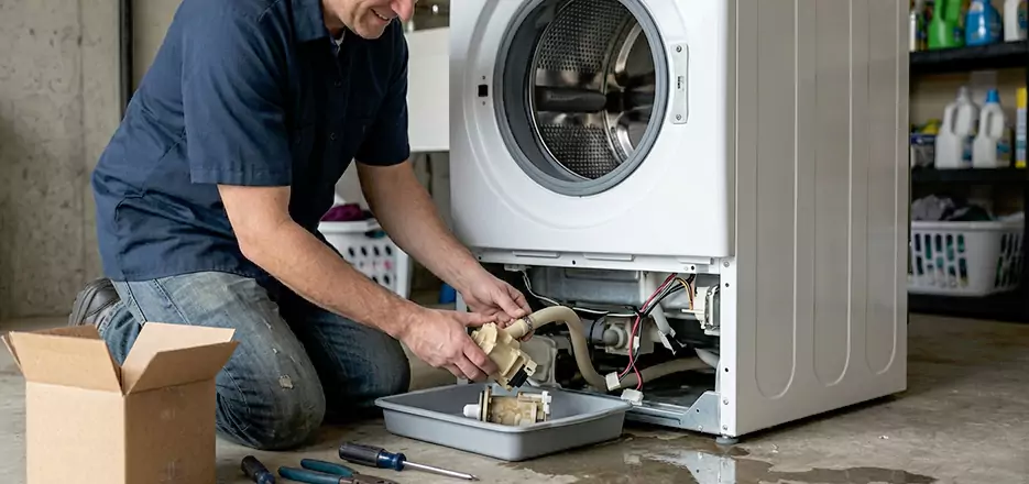Washing Machine Pump Replacement in Newton