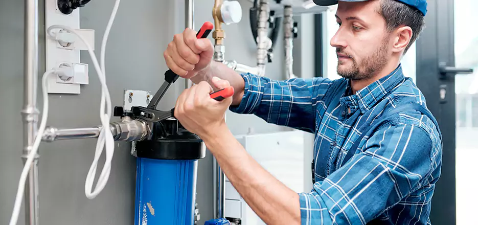 Plumber Water Filter Installation in Newton