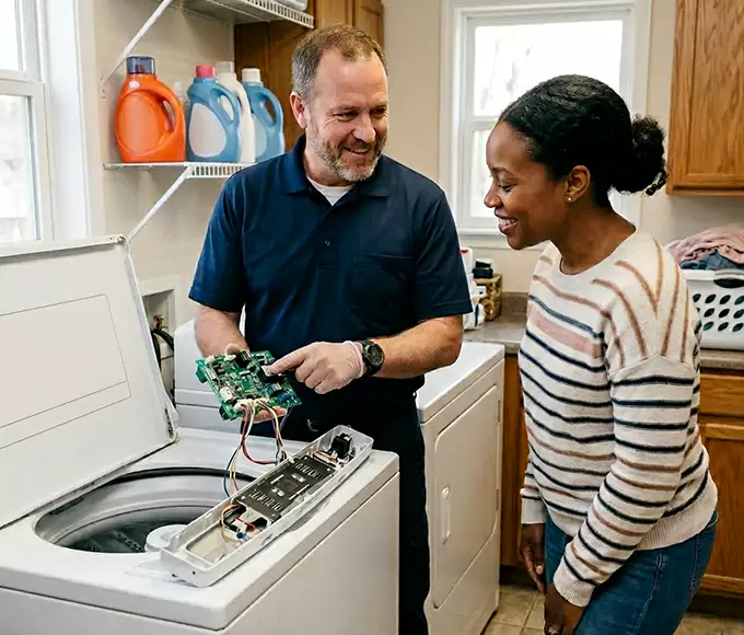 Why Newton, MA Homeowners Trust Newton Appliance Pro for Washer Control Board Repairs?