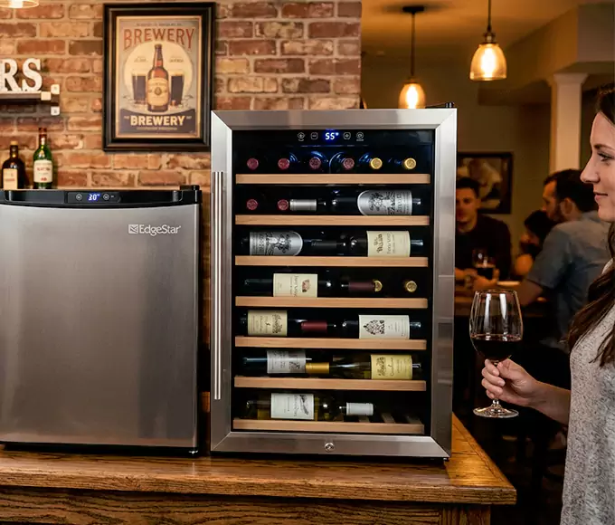 Why Newton Homeowners Choose Us for Wine Fridge and Kegerator Setup?